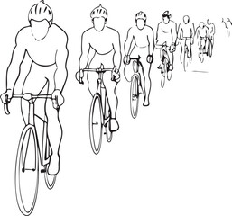 Minimalist Black Bicycle Icons: Perfect for Your Design Needs