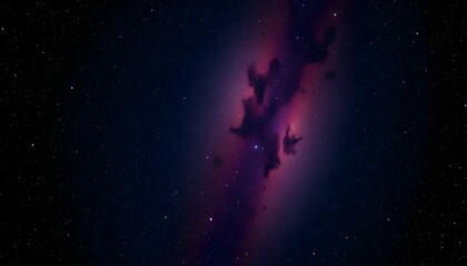 Fototapeta premium Cosmic Symphony: A Dance of Stars and Nebulae in Deep Space