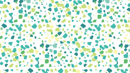 テラゾー柄のシームレスパターン　緑色
Terrazzo seamless pattern green