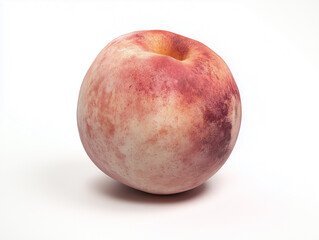 Fototapeta premium Peaches isolated on white background