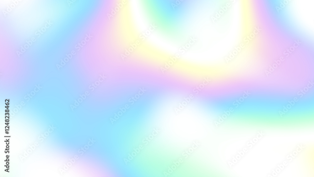 Poster Colorful gradient shape blur. Blur Gradient Shape transparent PNG shape gradient Shining circle holographic blurred shape rainbow colors. Abstract design