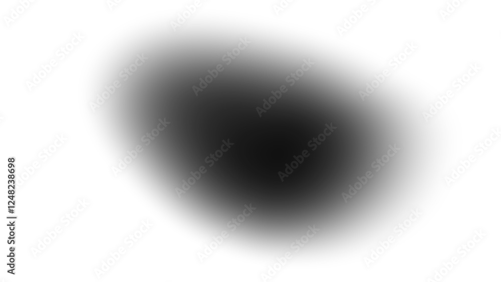 Poster black abstract shadow png overlay effect, transparent background