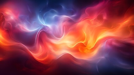 Obraz premium colorful energy flowing waves background