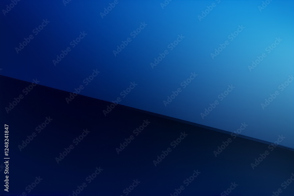 Poster gradient background displaying smooth transitions of blue tones for digital artwork or design projec