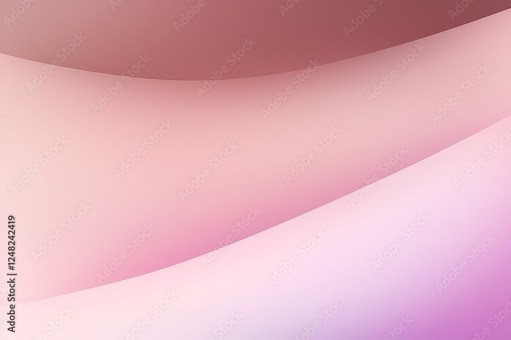 Poster soft gradient background with smooth curves transitioning from warm to cool hues for design projects