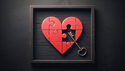 A Puzzle of Love and A Key to a Complete Heart.