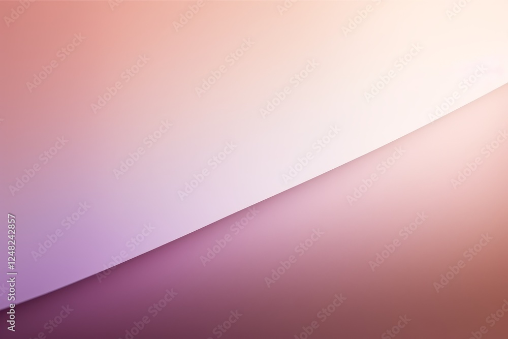 Poster gradient background with soft transitions in shades of pink and lavender creates a calming atmospher
