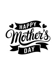 Stylish Happy Mother's Day lettering design
