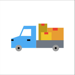 expedition truck icon	