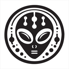 black and white mask