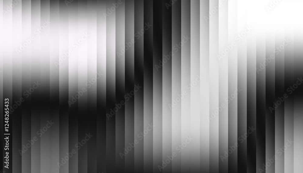 Poster fractal glass gradient texture. reed vertical lines patterned glass, overlay with transparent backgr