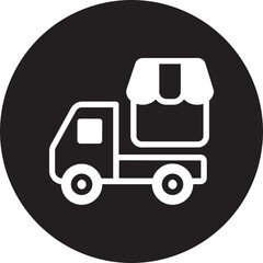 Delivery glyph icon