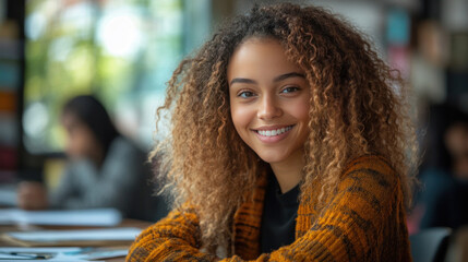 Financial literacy workshop with young adults learning about budgeting using visual aids