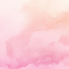 Fototapeta premium Abstract soft Pastel colors Watercolor paint paper background. Grunge texture design for International Women's Day.