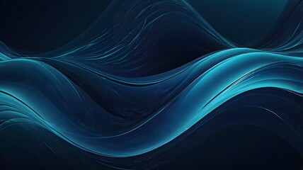 Captivating Blue Wave Pattern for Digital Masterpieces