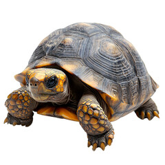 Obraz premium Close up of a Yellow footed Tortoise Reptile Shell Wildlife Nature Animal