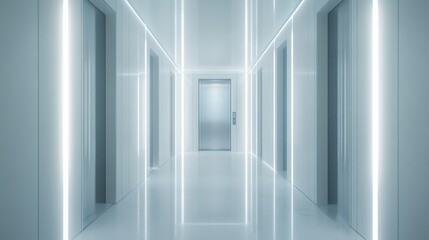 Obraz premium Modern classic Elevator doors of office or hotel hallway, Lobby interior, corridor in house with lift,Black elegant lift for passenger or cargo elevators,copy space.