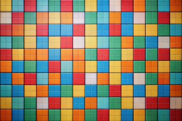Abstract Geometric Color Block Grid Wallpaper Texture - High Resolution Stock Photo