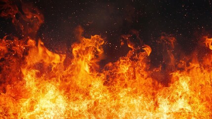 Fire eruption nature image dramatic close-up energy