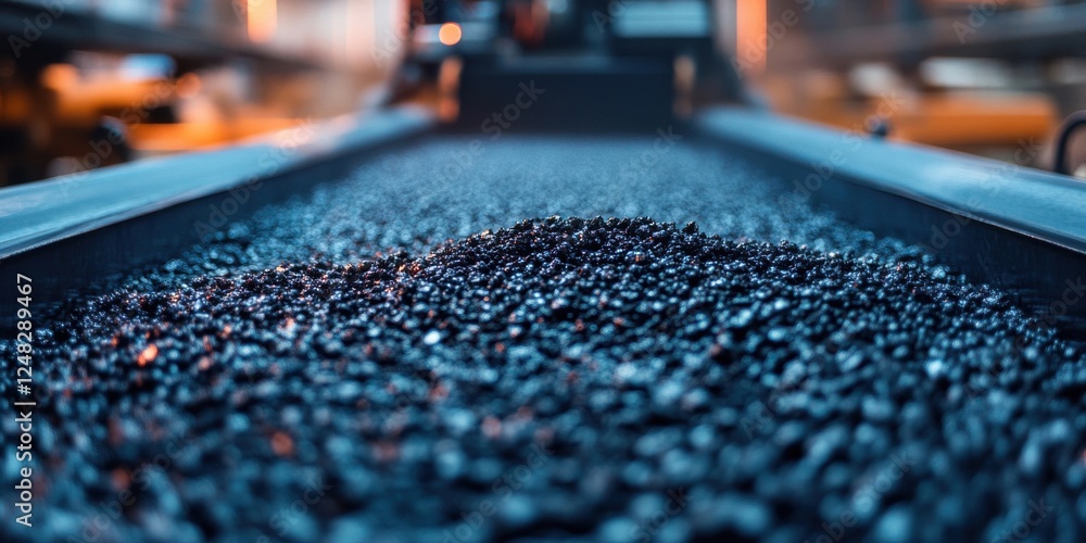 Poster hot mix flow control for smooth application and strong layer adhesion on asphalt paver machine in ac