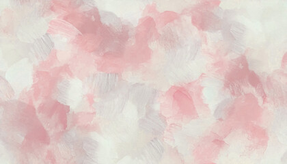 Fototapeta premium ピンクとグレーのペイント模様、水彩テクスチャー背景