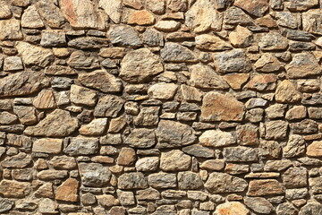 yellow beige sand color stone brick vertical wall