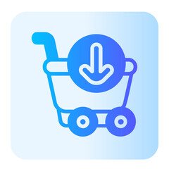 cart gradient icon