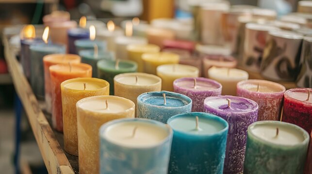 Candle making workshops promote creativity by providing participants with diverse materials, tools, and expert guidance for a fun and engaging crafting experience.