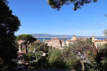 View of the Strait of Gibraltar   