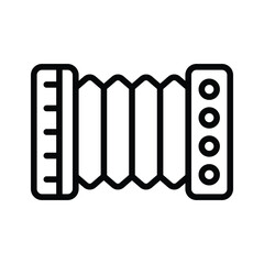 Grab this amazing icon of accordion in modern style