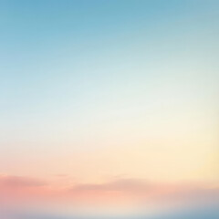 Obraz premium Pastel gradient background with soft blur is serene