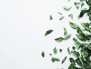 Fresh fennel green tops white background delicate feathery leaves organic farm fresh herb texture nutritious culinary ingredient artistic food photography clean art plant based banner diet table leafy