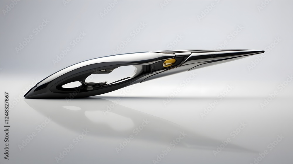 Poster precision surgical scalpel with sharp metallic blade displayed on a clean white background showcasin