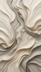 Fototapeta premium Abstract Beige and Gray Swirling Paper Texture Background