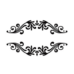 Fototapeta premium Gold vintage decorative border victorian illustration