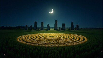 Stonehenge Crop Circle