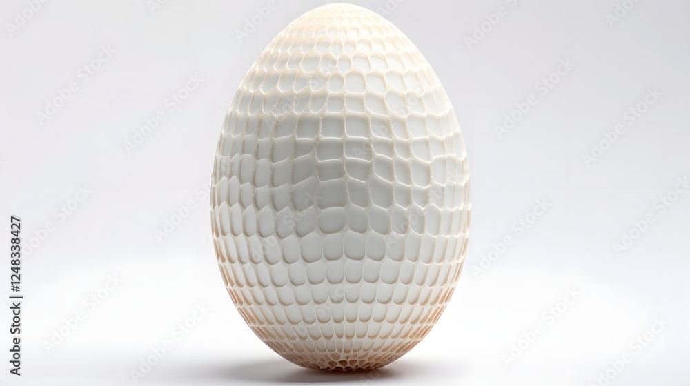 Poster stunning macro photograph showcasing the exquisite texture and intricate patterns of an egg s delica