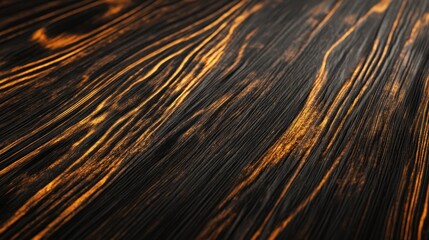 Obraz premium Dark Wood Grain Texture Background Image
