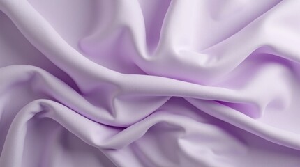 Obraz premium Elegant Draped Lavender Fabric