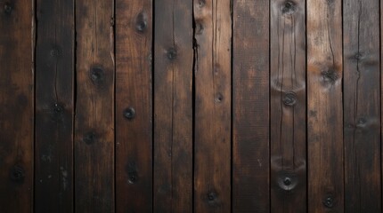 Obraz premium Dark Weathered Rustic Wooden Background with Deep Grain Texture