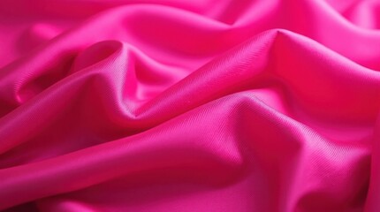 Obraz premium Elegant Magenta Silk Fabric Background