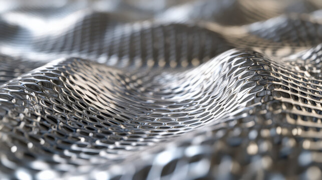 Silver waves and silver surface patterns