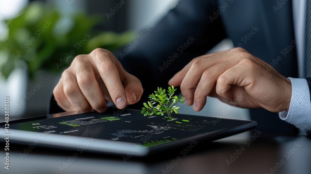 Aufkleber a sleek and modern digital dashboard showcasing various business data analytics and financial inform