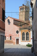 old street in the old town