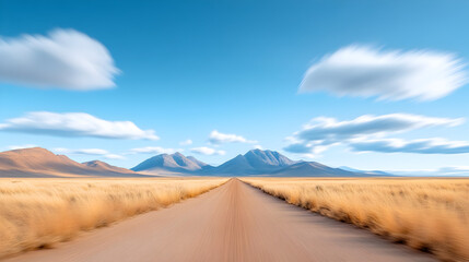 Fototapeta premium Arid landscape in the Namaqualand region of South Africa