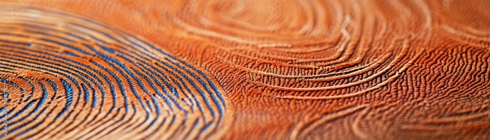 Poster Abstract Wood Grain Texture Showing Intricate Patterns