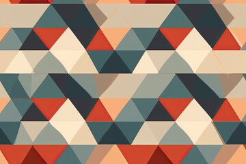 Abstract Geometric Triangle Pattern Seamless Texture Background