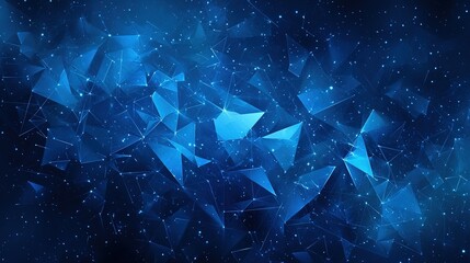 Dynamic abstract artwork featuring a rich blue texture. The composition evokes a sense of depth and movement, ideal for creative and artistic projects