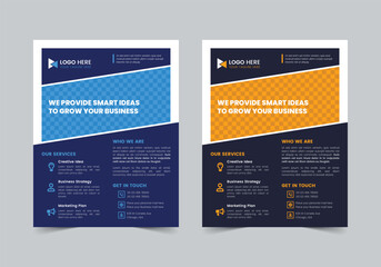  Creative Business Flyer Template | CMYK | US Letter | Print Ready | 0.125 Bleed