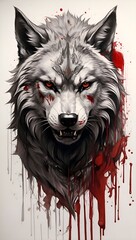 wolf head mascot